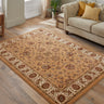 Grand Heritage GH102 Million Point Classic Beige Polypropylene Persian Oriental Traditional Rug - Medium 120x170 cm (4'x5'6")