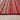 Origins Fine Stripes Hand Loom Woven Wool Rug Halway in Red