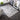 Aurora Crystal AU12 Geometric Honeycomb Shiny Silver Beige Rug