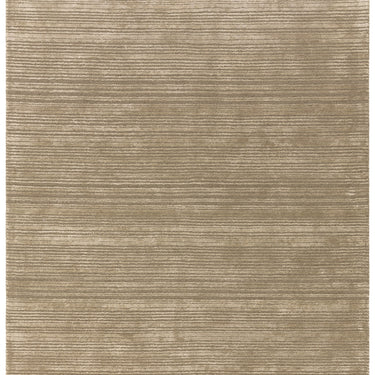 Henley Modern Handmade High Shine Organic Lines Wool & Viscose Premium Rug in Sage Green