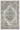 552AG Classic Blue Anthracite Traditional Vintage Textured Bordered Hallway Runner Rug