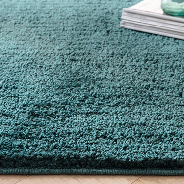 Asiatic London Super Snug Teal Washable Shaggy Textured Rug