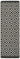 My Stain Resistant Cosy Charcoal Grey Washable Non-Slip Polypropylene Geometric Doormat