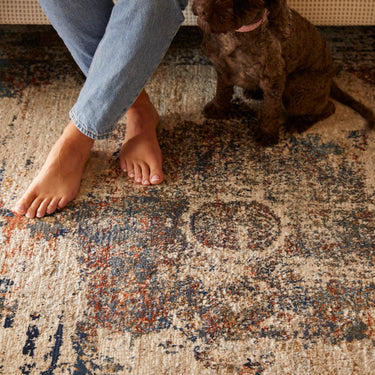 Origins Eastern Cairo Traditional Abstract Rug in Multi