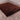 Boston Plain Thick Soft Fluffy Plush Silky Sparkle Shaggy Rug Round in Chocolate Brown