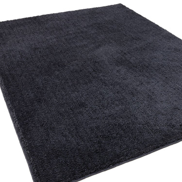 Asiatic London Super Snug Navy Blue Washable Shaggy Textured Rug