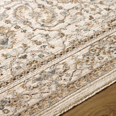 Arda Vintage Traditional Ivory Rug