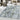 Naxos 3816 Squared Marble Like Design Gold and Silver Rug in White Colour