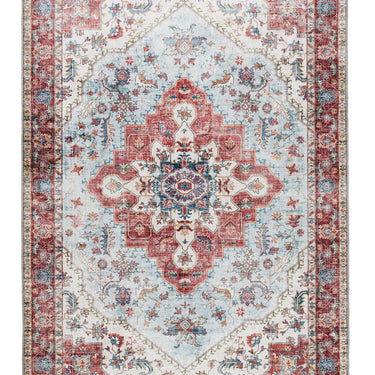 Origins Marrakesh Washable Rug Traditional Medallion Bedroom Living Room Multi Rug