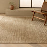 Asiatic London Hazy Honey Beige Natural Soft Blend Striped Hand-Woven Wool Cotton Textured Rug - Medium 120x170 cm (4'x5'6")