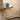 Origins Jute Natural Hand Made Stitched Scalloped Edge Green Rug or Hallway Runner