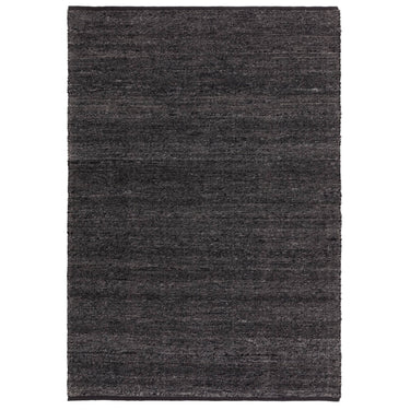 Birkdale Hand Woven Wool Blend Boucle Texture Reversible Rug in Dark Indigo