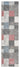 Orbit Riga 3D Multi Abstract Geometric Textured Hallway Runner Rug