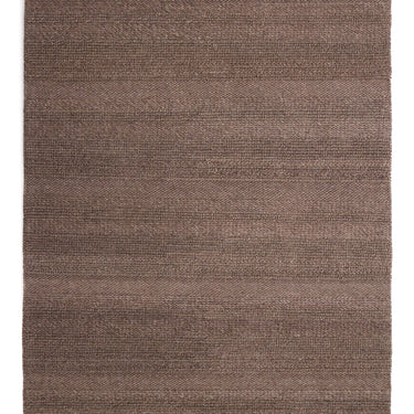 Chunky Knit Brown Braided Hand-Woven Wool Traditional Textured Hallway Runner Rug