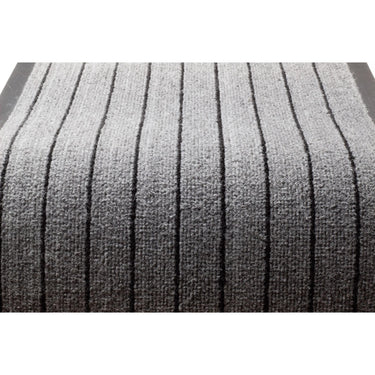 Heavy Duty Non-Slip Dirt Trapper Indoor Outdoor Entrance Kitchen Rug Shoes Scraper Door Mat in Grey 40 x 60 cm (1'4''x2')