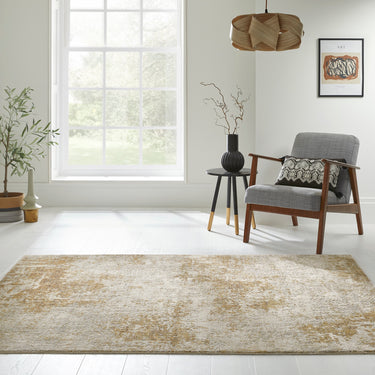 Consept Looms Rossa ROS03 Ivory Beige Polypropylene Abstract Modern Rug