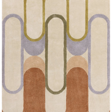 Asiatic London Romy Module Hand-Tufted Pastel Wool Modern Soft Rug