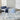 Calvin Enchanting ECH04 Seaglass Blue Ivory Polypropylene Abstract Modern Rug - XX-Large 244x305 cm (8'x10')
