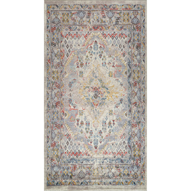 Ankara Vintage Traditional Boho Oriental Taupe, Gray & Charcoal Rug - Small 80x150 cm (2'7'' x 4'11'')