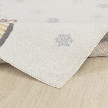 Ankara Kids Multicolour, Ivory & Light Blue Rug