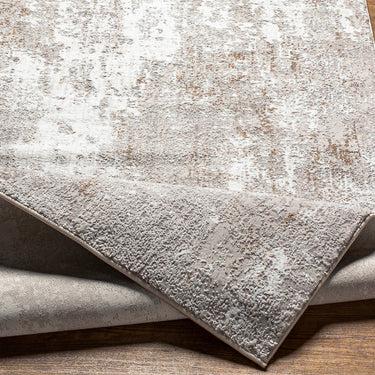 Allegro Abstract Modern Marble Beige Rug