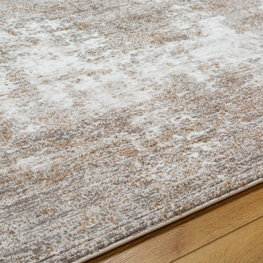 Allegro Abstract Modern Marble Beige Rug