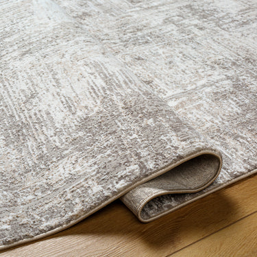 Allegro Abstract Modern Marble Beige Rug