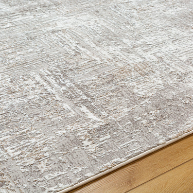 Allegro Abstract Modern Marble Beige Rug