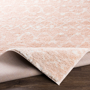 Aliyah Shag Global Plush Soft Pile Runner Pink