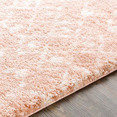 Aliyah Shag Global Plush Soft Pile Runner Pink