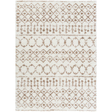 Aliyah Shag Global Plush Soft Pile Beige Rug