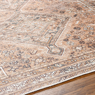 Amelie Traditional Washable Orange Rug
