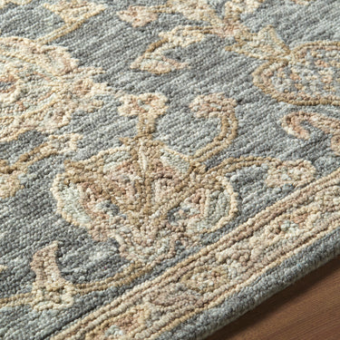 Arnold Traditional Wool Blue Rug