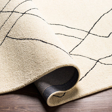 Arsenal Global Hand Tufted Wool Cream Rug