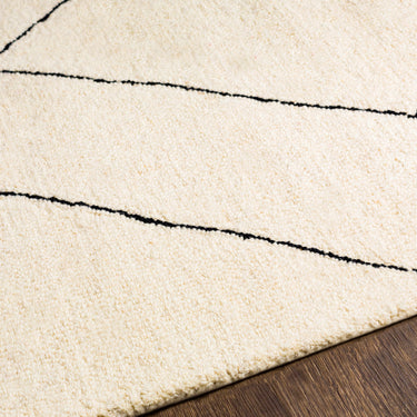 Arsenal Global Hand Tufted Wool Cream Rug