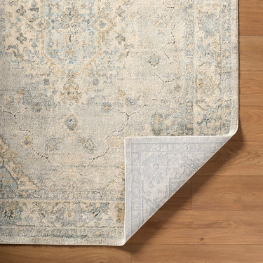 Avellino Vintage Traditional Boho High Pile Grey Rug