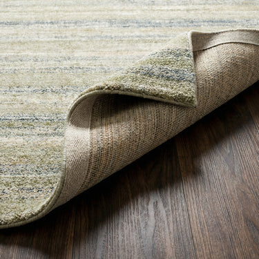 Avellino Abstract Marble High Pile Modern Green, Blue & Beige Rug