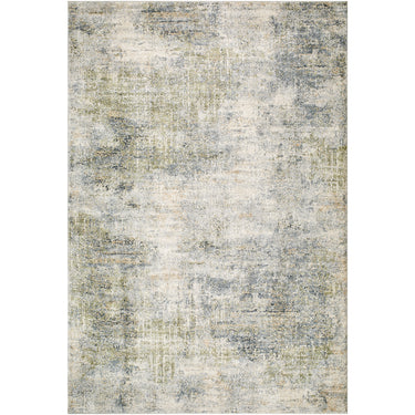 Avellino Abstract Marble High Pile Modern Green, Grey & Beige Rug - Large Plus 160x213 cm (5'3'' x 7')