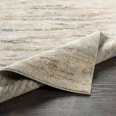 Avellino Abstract Modern Marble High Pile Beige Rug