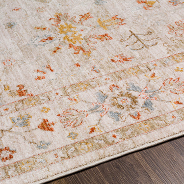 Avant Garde Vintage Traditional Beige Rug