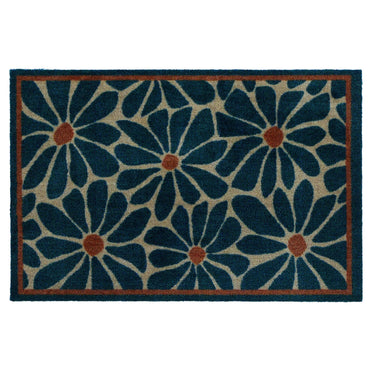 My Pattern Washable Non-Slip Floral Boho Doormat