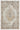 552AG Classic Cream Traditional Vintage Textured Bordered Hallway Runner Rug