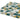 Asiatic London Sketch SK03 Shapes Multicolour Hand-Carved Jute Polypropylene Geometric Rug 200x290 cm
