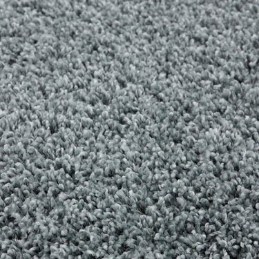 Origins Buddy Blue Washable Non-Slip Polypropylene Shaggy Bath Mat