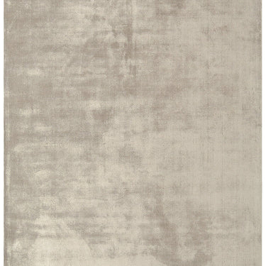 Katherine Carnaby Chrome Hand Made Rug Modern Plain Viscose Silky Shiny Luxurious Latte Rug