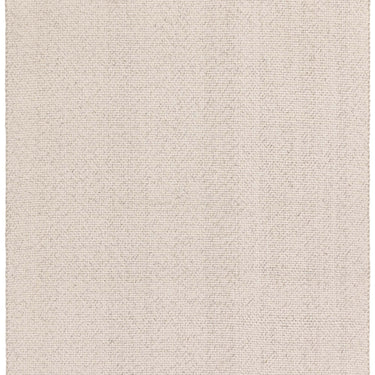 Finley Plain Hand Made Wool Polyester Organic Textured Modern Ivory Marl Rug