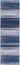Calvin LDR01 CK031 Launder Navy Blue Washable Cotton Abstract Flatweave Rug