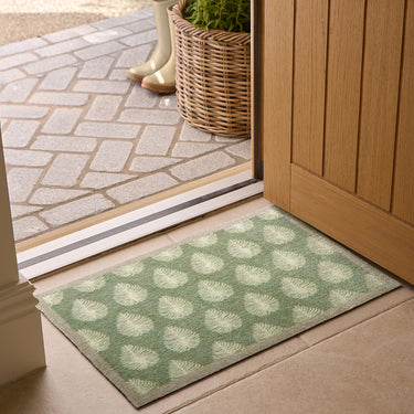 Emily Bond Jaipur Sage Green Washable Non-Slip Indoor Rug and Runner