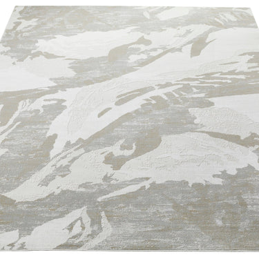 Consept Looms Skyline SK104 Pictorial Ivory Grey Abstract Modern Soft Rug