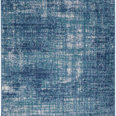 Calvin Klein River Flow Modern Abstract RFV02 in Teal Ivory Blue